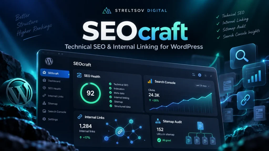 SEOcraft — технический SEO-плагин для WordPress